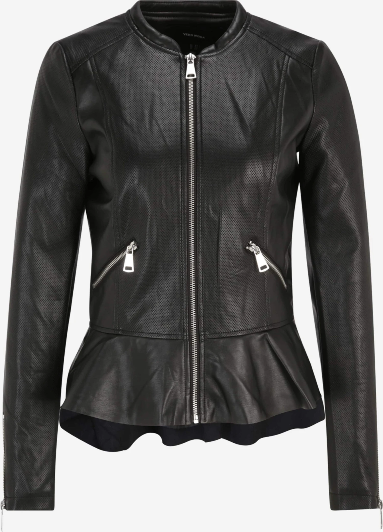 Vero Moda Tall Vestes En Cuir Veste Mi-saison Femme Noir