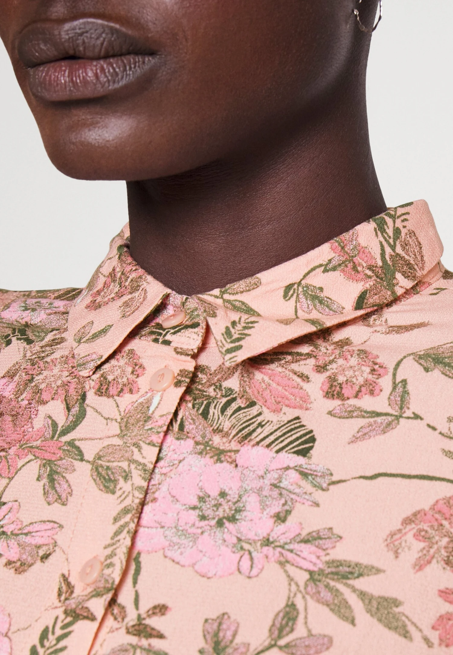 Vero Moda Tall Vmanna Calf Shirt Dress - Robe Chemise - Light Pink – Image 6