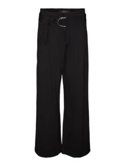 Vero Moda Tall Vmbailey Paperbag Wide Belt - Pantalon Classique - Black