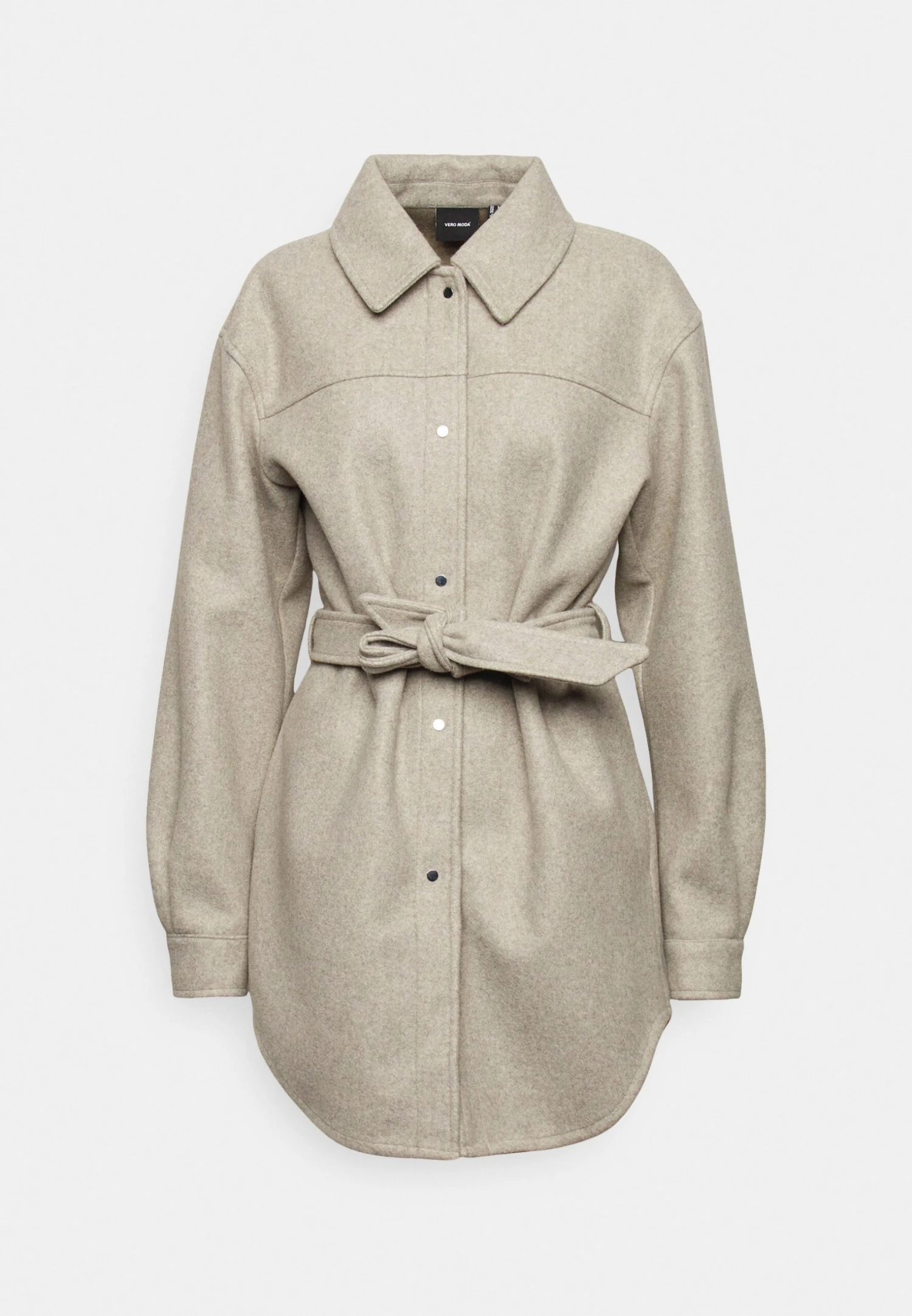 Vero Moda Tall Vmvince Jacket - Manteau Court - Silver Mink/Melange – Image 5