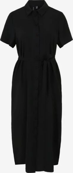 Vero Moda Tall Robes Fluides Robe-chemise Queeny Femme Noir
