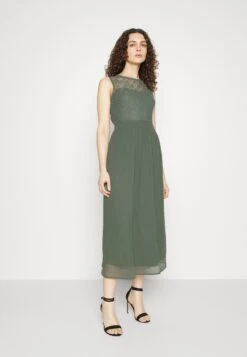 Vero Moda Tall Lace Back Dress - Robe De Jour - Laurel Wreath