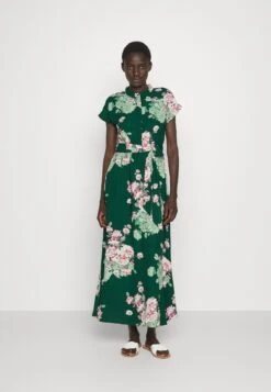 Vero Moda Tall Vmhallie Long Tie Dress - Robe Chemise - Pine Grove