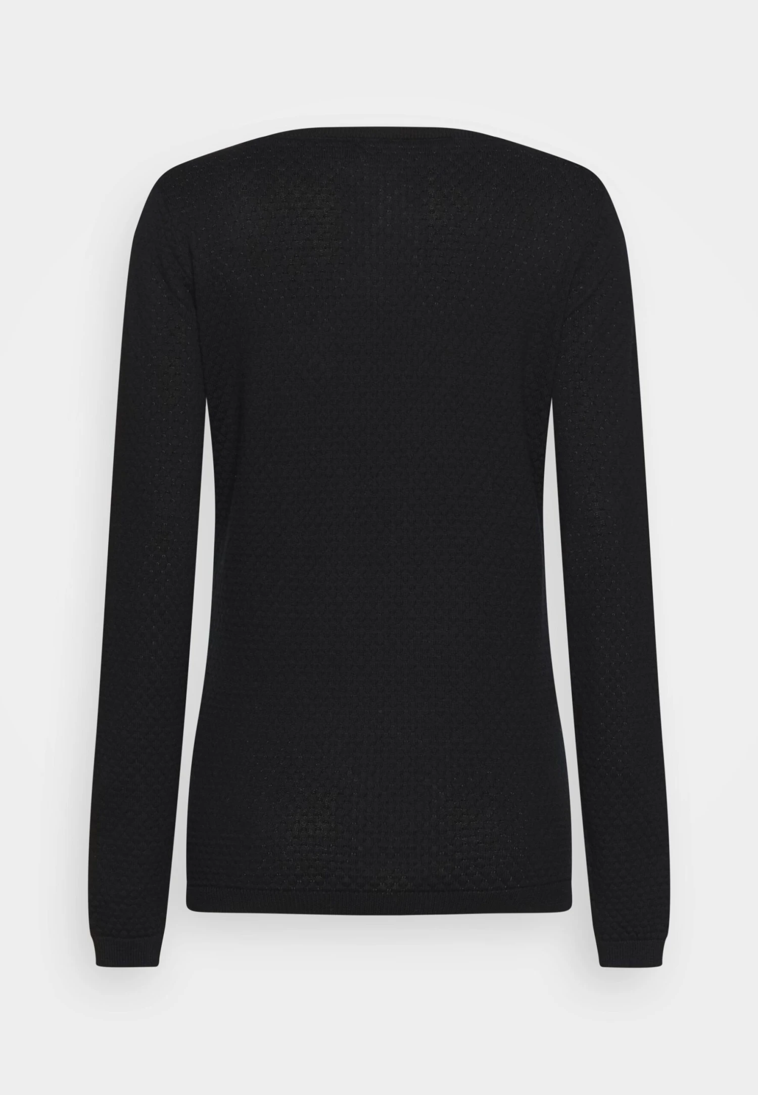 Vero Moda Tall Vmcare Structure O Neck - Pullover - Black – Image 2