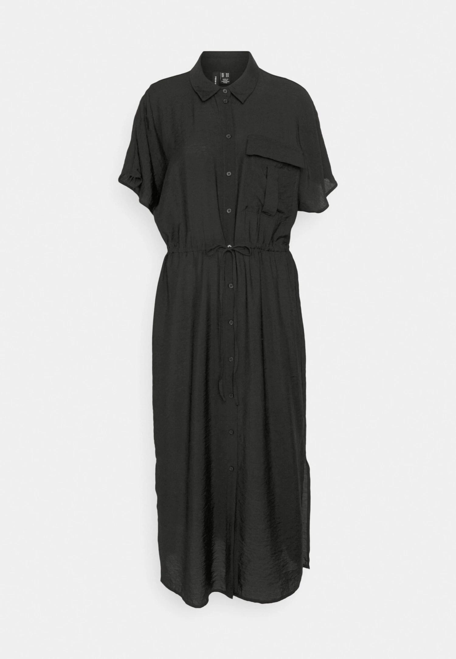 Vero Moda Tall Shirt Calf Dress - Robe De Jour - Black – Image 5