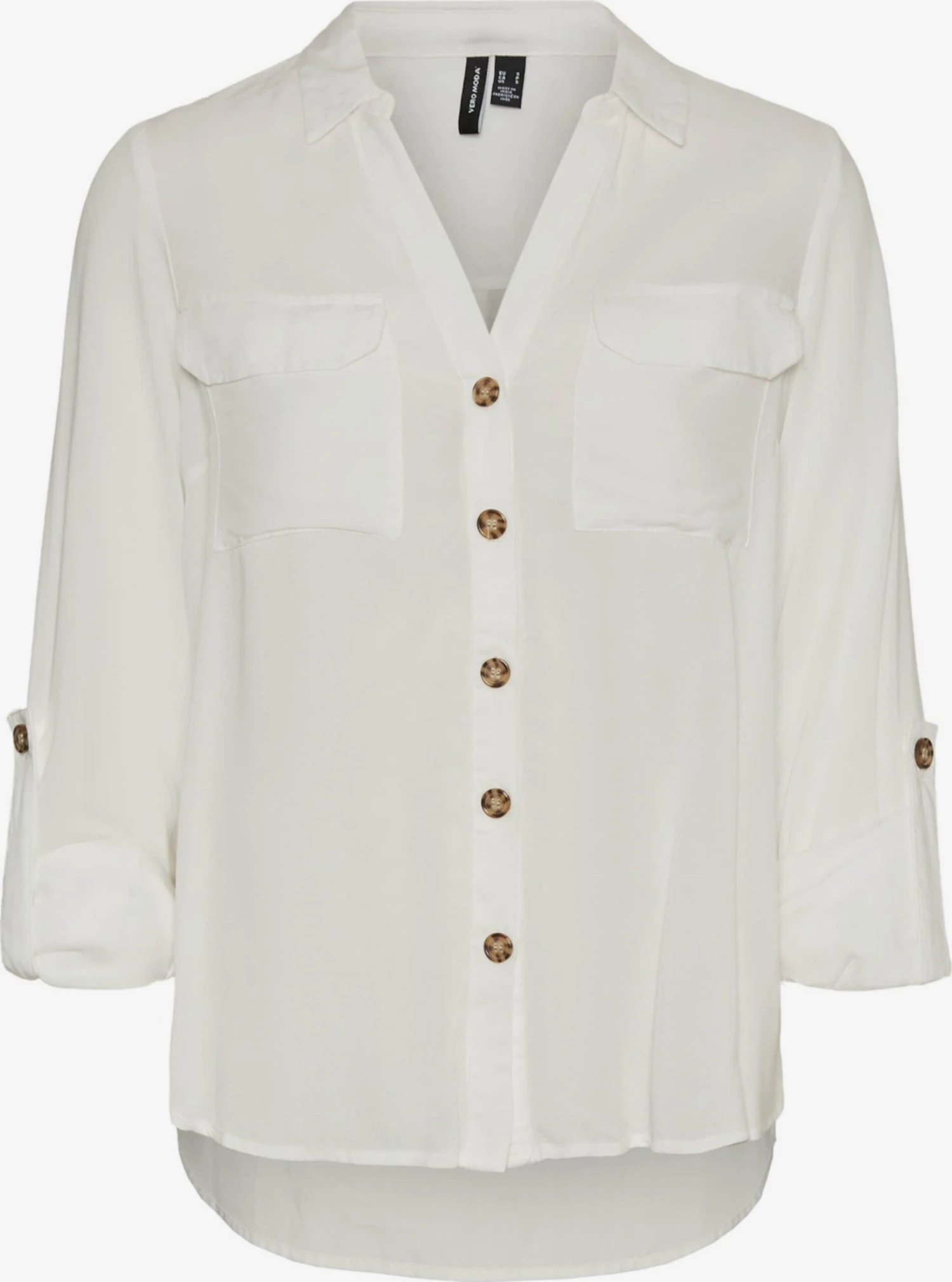 Vero Moda Tall Chemisiers Chemisier Bumpy Femme Blanc Cassé