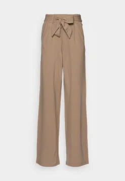 Vero Moda Tall Vmeva Wide Tie Pant - Pantalon Classique - Silver Mink