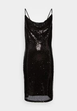 Vero Moda Tall Vmkaje Singlet Short Dress - Robe De Soirée - Black