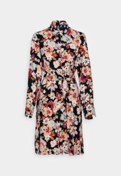 Vero Moda Tall Vmlucia Shirt Dress - Robe Chemise - Navy Blazer/Lala