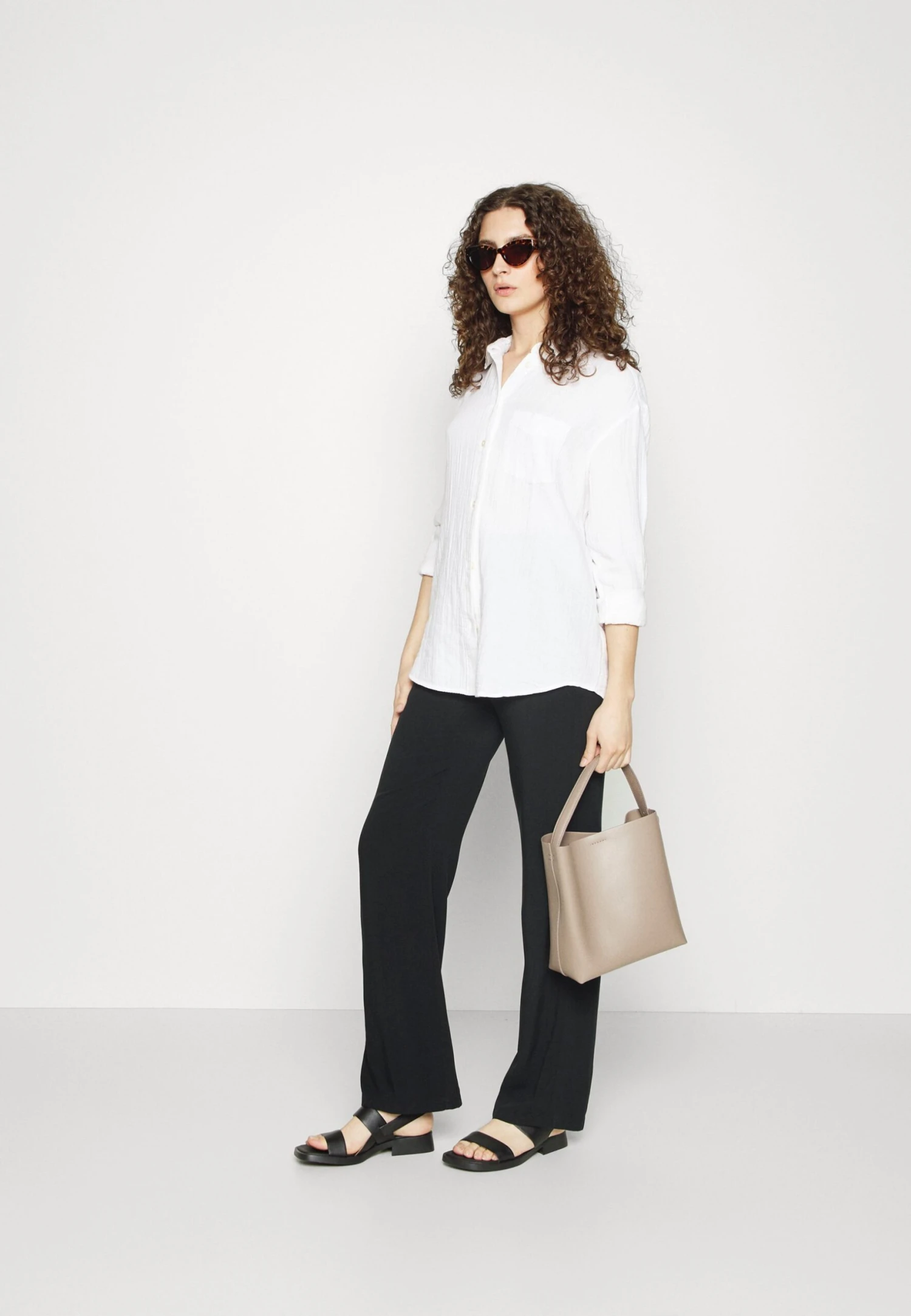 Vero Moda Tall Vmeasy Wide Pants - Pantalon Classique - Black – Image 2