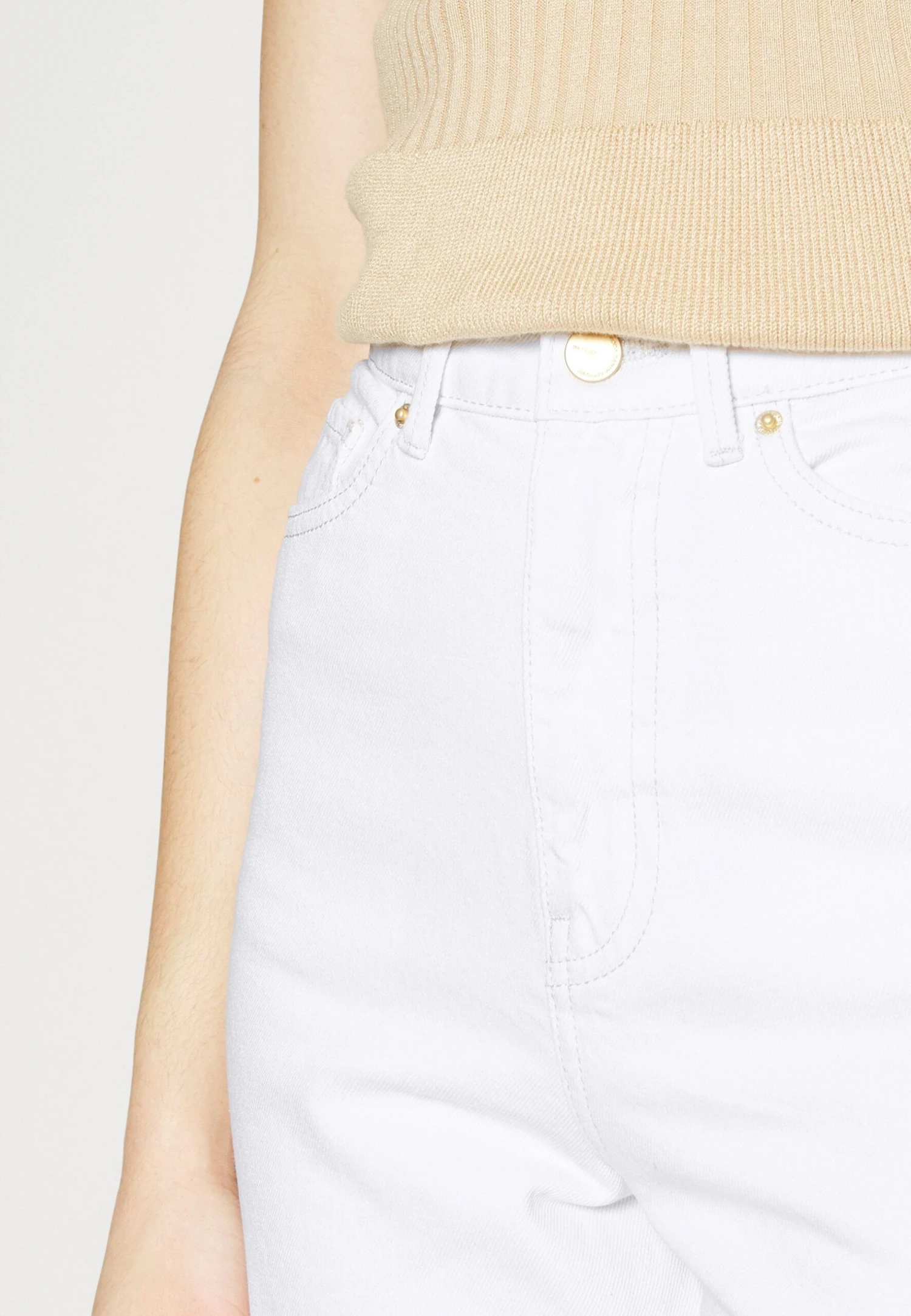 Vero Moda Tall Vmkathy Shr Wide Clr Jeans Tll - Jean Bootcut - White – Image 6