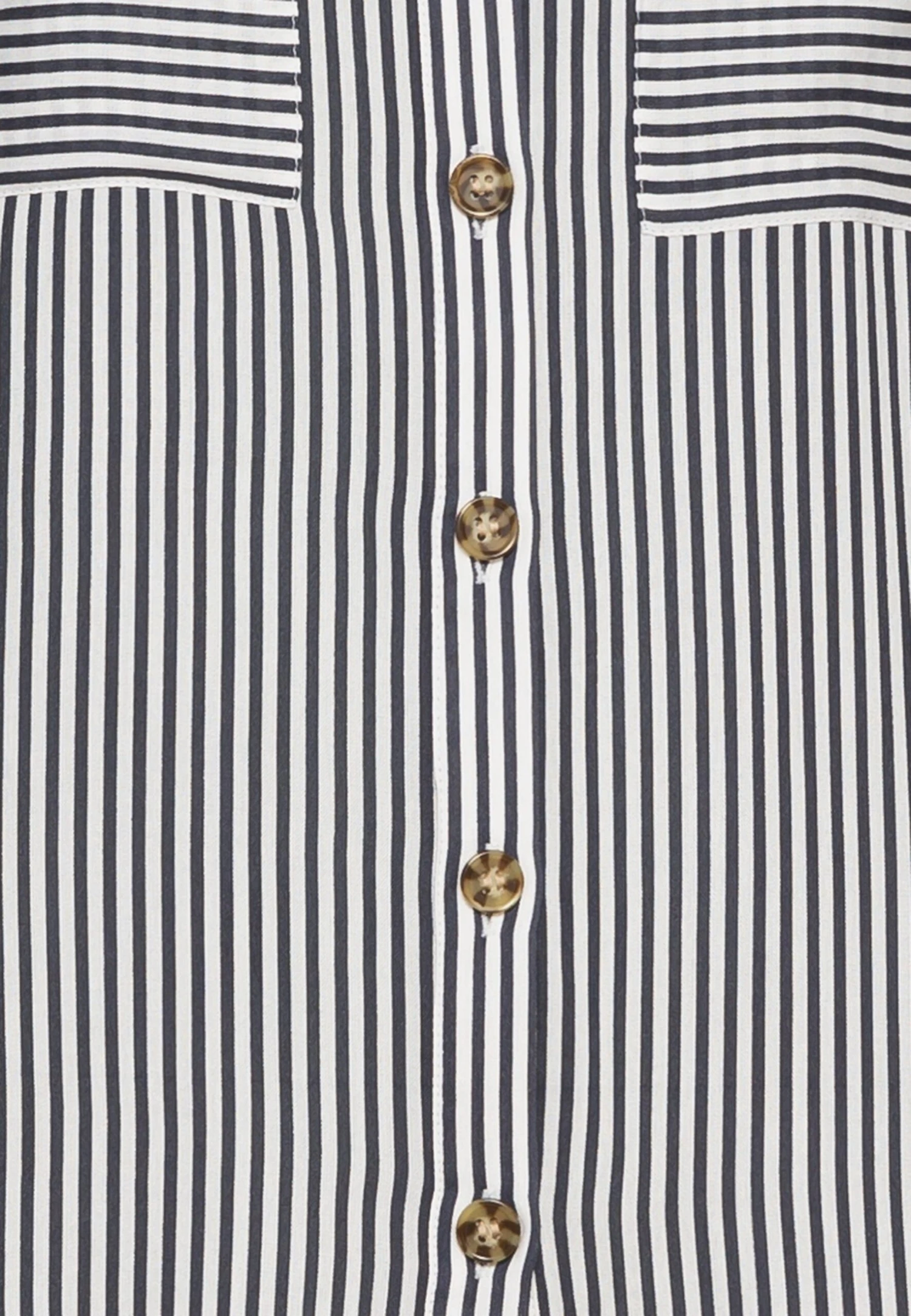 Vero Moda Tall Vmbumpy Shirt New - Chemisier - Snow White/India Ink – Image 3