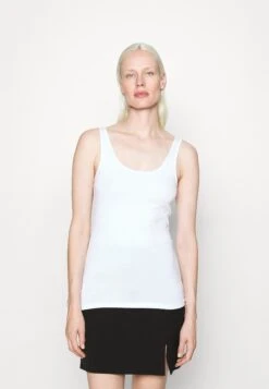 Vero Moda Tall Vmmaxi My Soft Tank Noos - Débardeur - Bright White