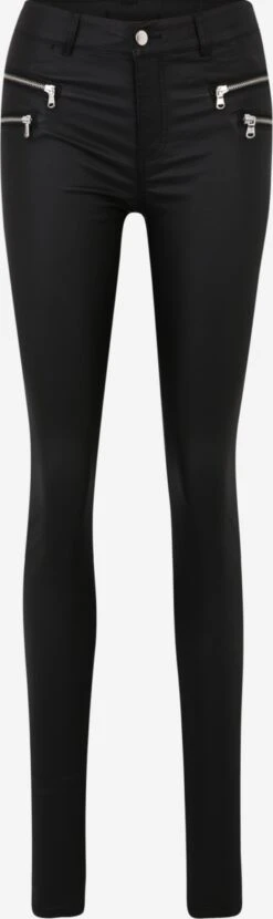 Vero Moda Tall Pantalons En Toile Skinny Pantalon SEVEN Femme Noir