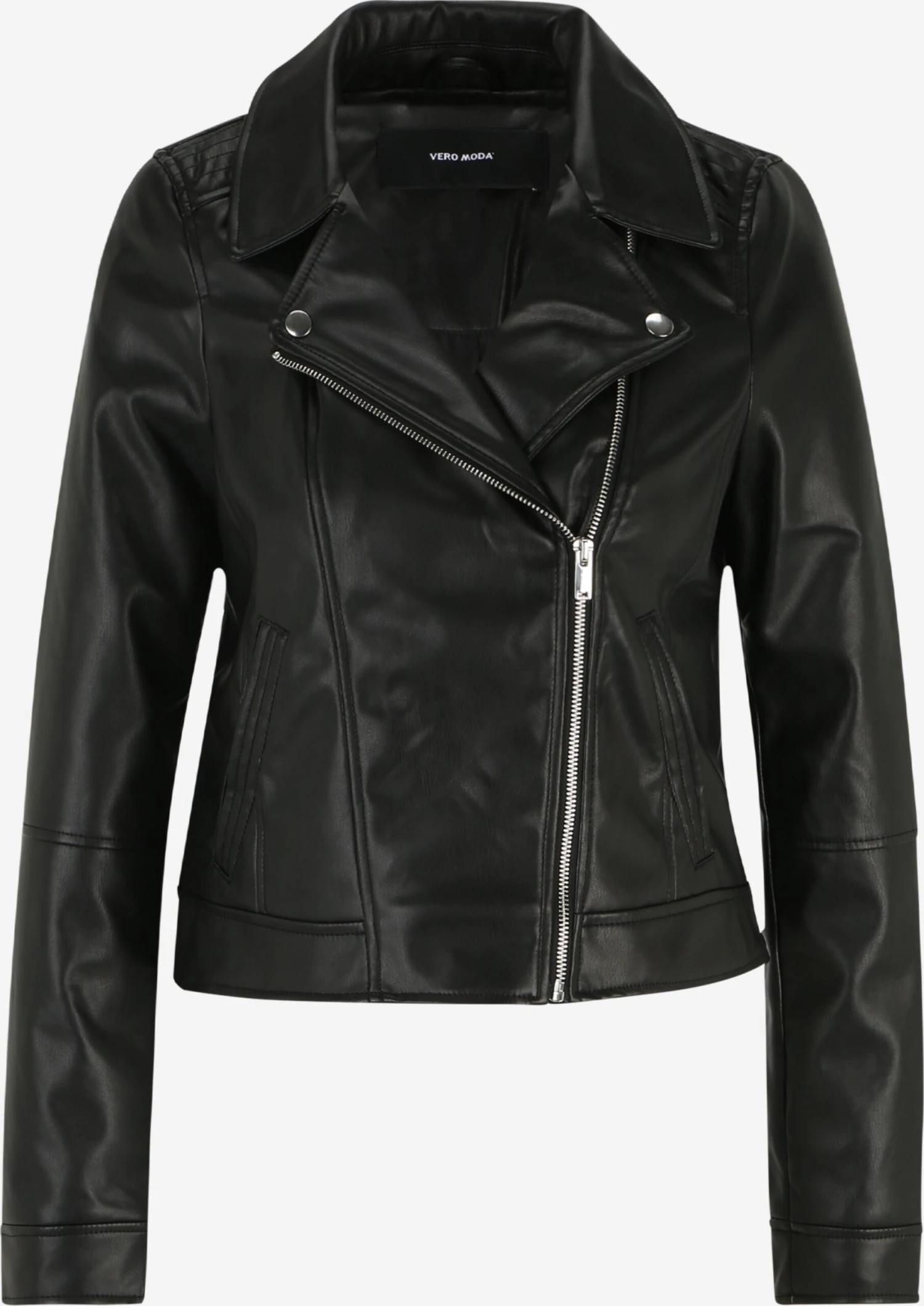 Vero Moda Tall Vestes En Cuir Veste Mi-saison BELLA ANNABEL Femme Noir