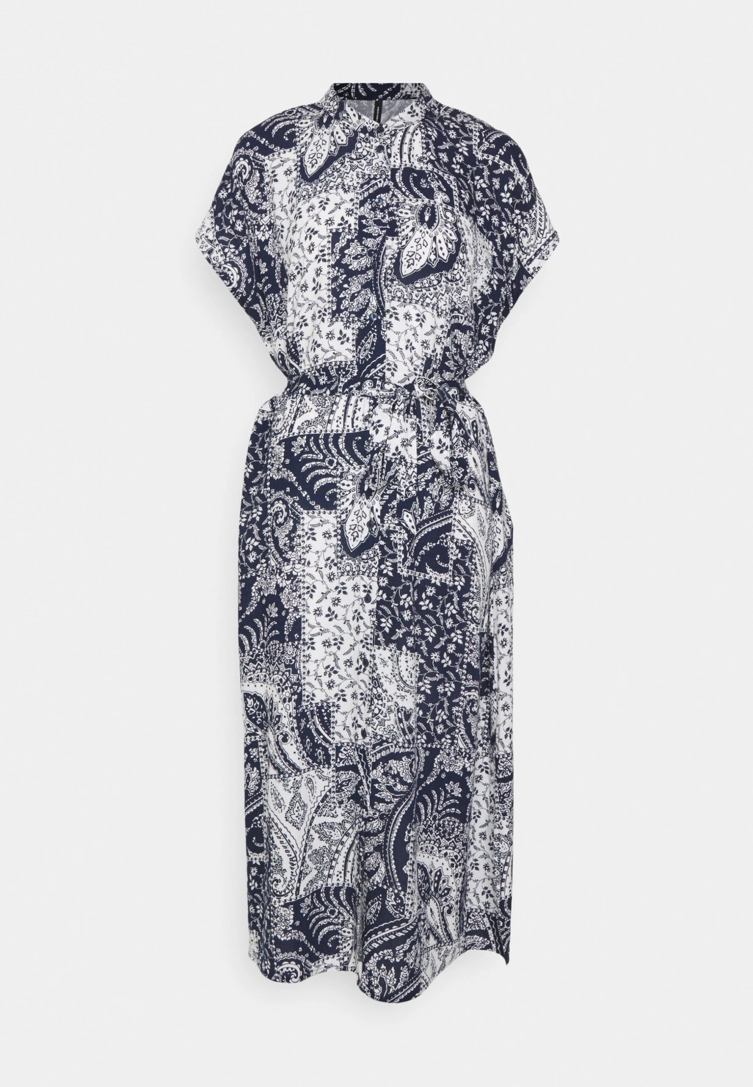 Vero Moda Tall Vmebba Calf Shirt Dress - Robe De Jour - Navy Blazer/Ebba – Image 4