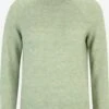 Vero Moda Tall Pulls à Col Roulé Pull-over DANIELA Femme Vert Clair