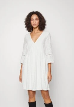 Vero Moda Tall Vmmarcy Short Dress - Robe De Jour - Snow White