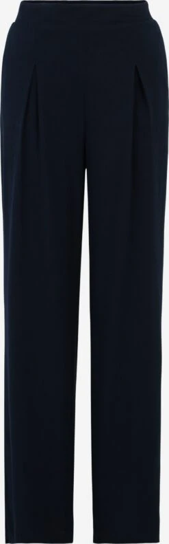 Vero Moda Tall Pantalons Larges Wide Leg Pantalon à Pince MYMILO Femme Bleu Marine