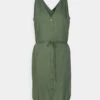 Vero Moda Tall Vmbumpy Short Dress - Robe De Jour - Laurel Wreath