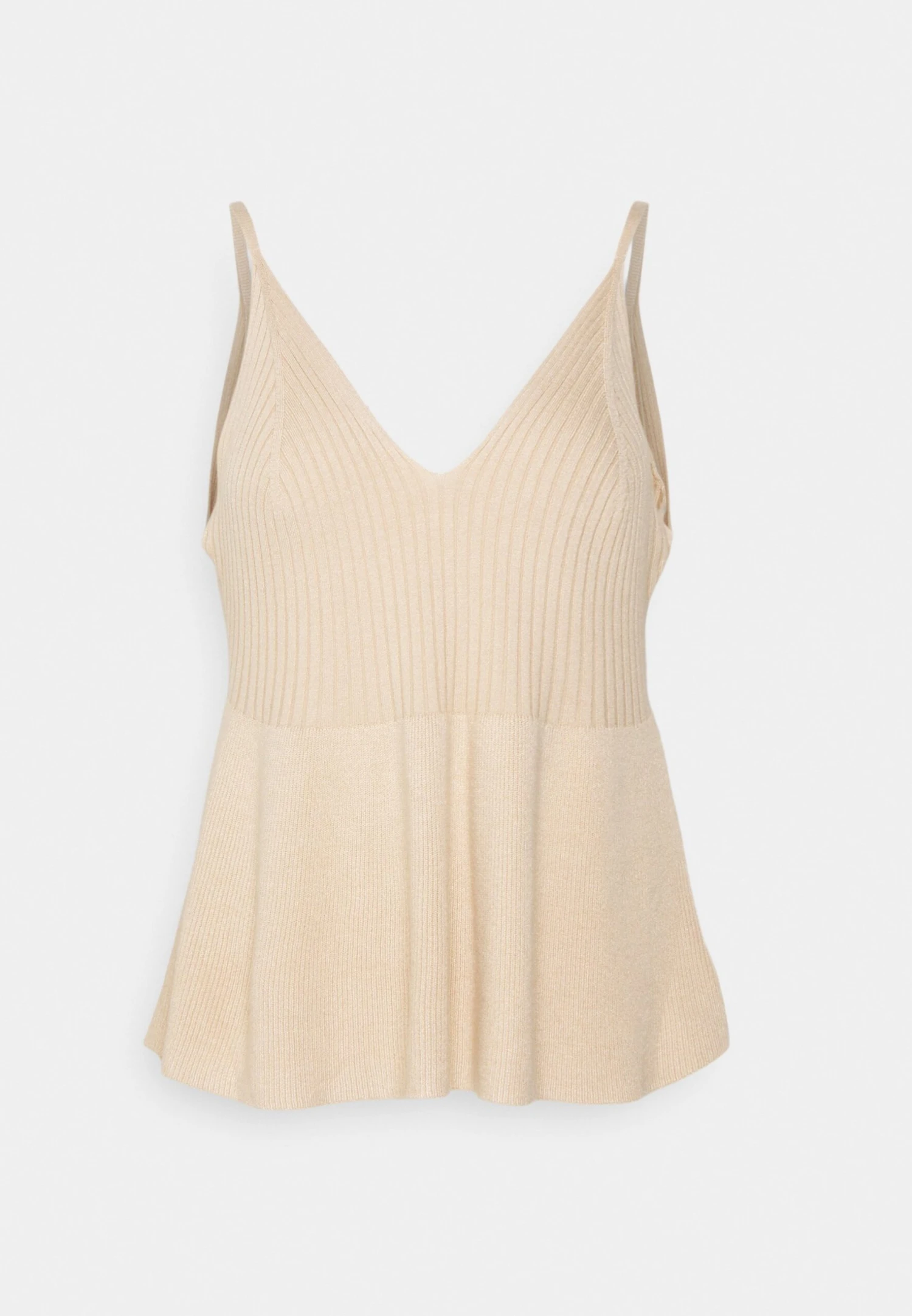 Vero Moda Tall Vmsabine Peplum Strap - Débardeur - Irish Cream – Image 4
