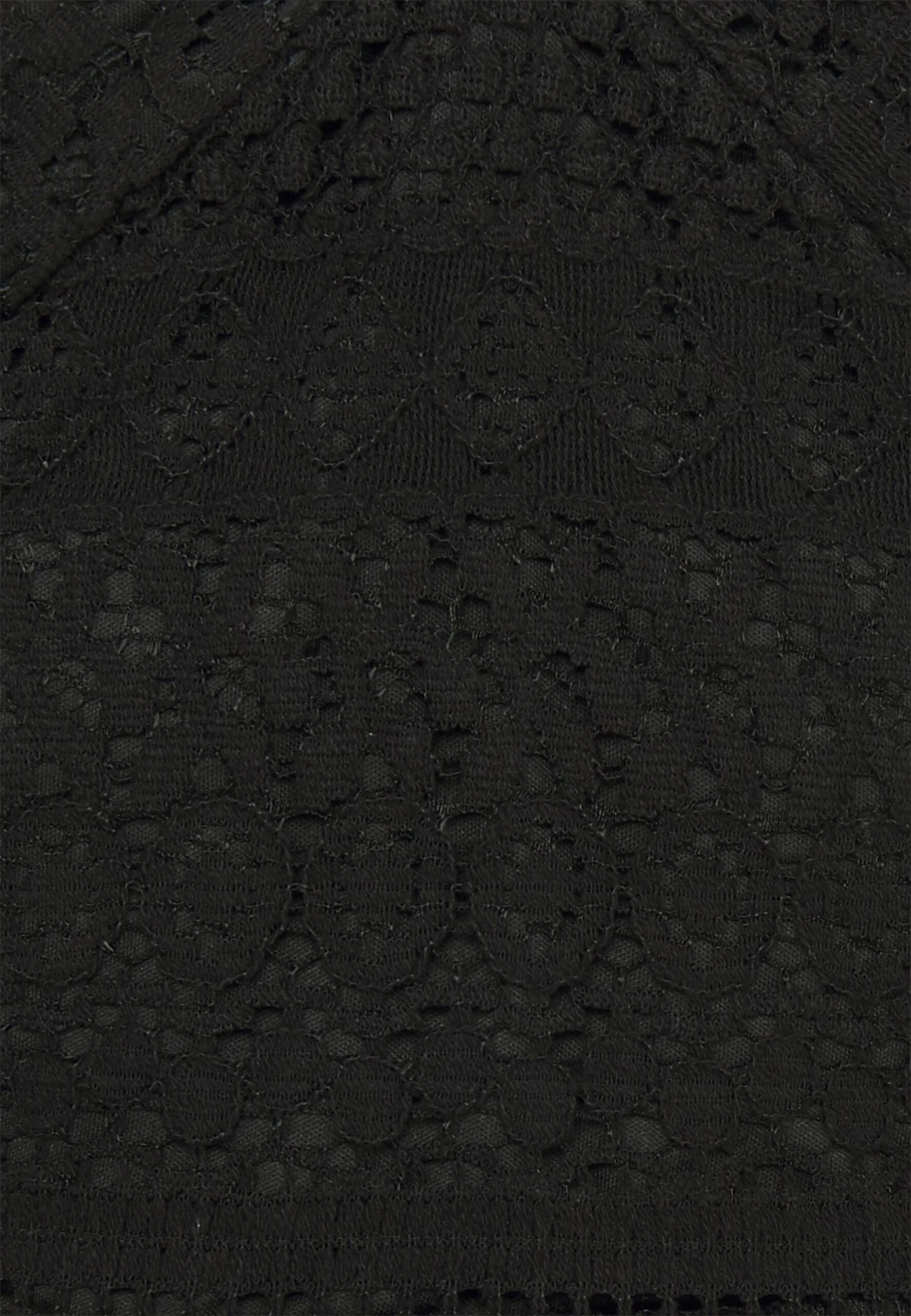 Vero Moda Tall Vmhoney Lace Cropped - Débardeur - Black – Image 3