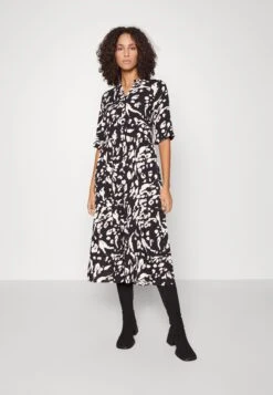 Vero Moda Tall Vmeasy Calf Dress - Robe De Jour - Black/Cila