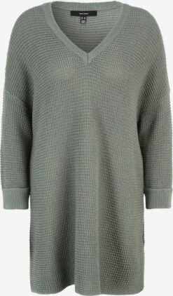 Vero Moda Tall Pulls Maille Fine Pull-over LEANNA Femme Vert Foncé