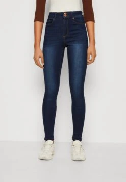 Vero Moda Tall Vmsophia - Jeans Skinny - Dark Blue Denim