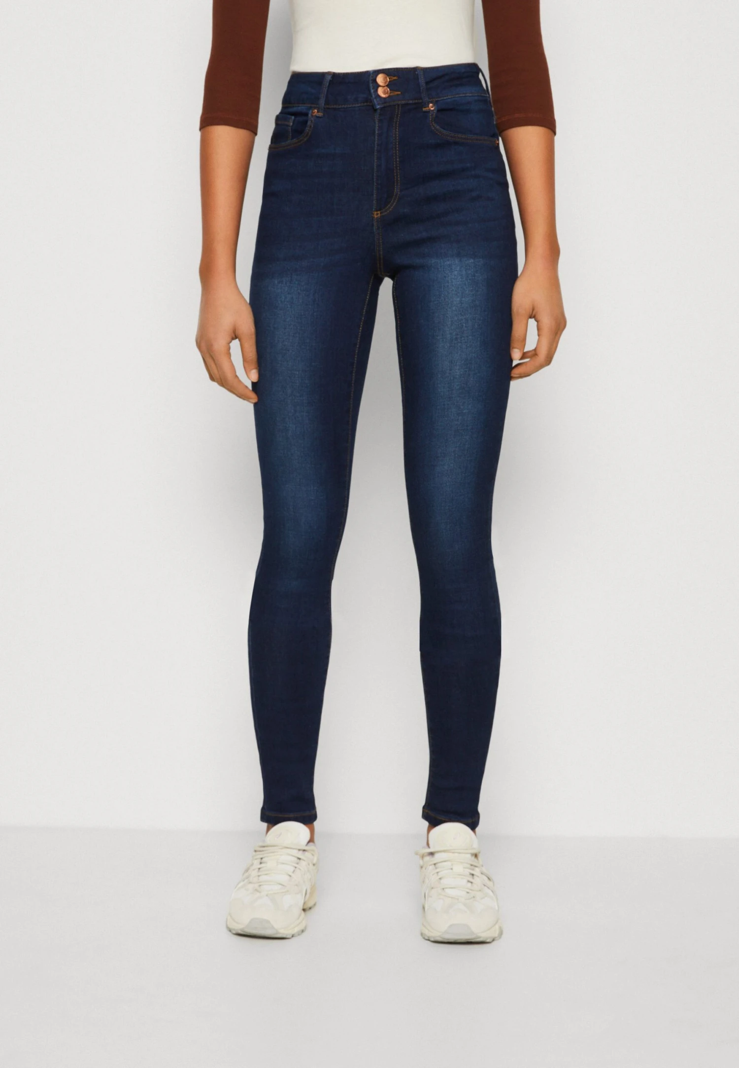 Vero Moda Tall Vmsophia - Jeans Skinny - Dark Blue Denim