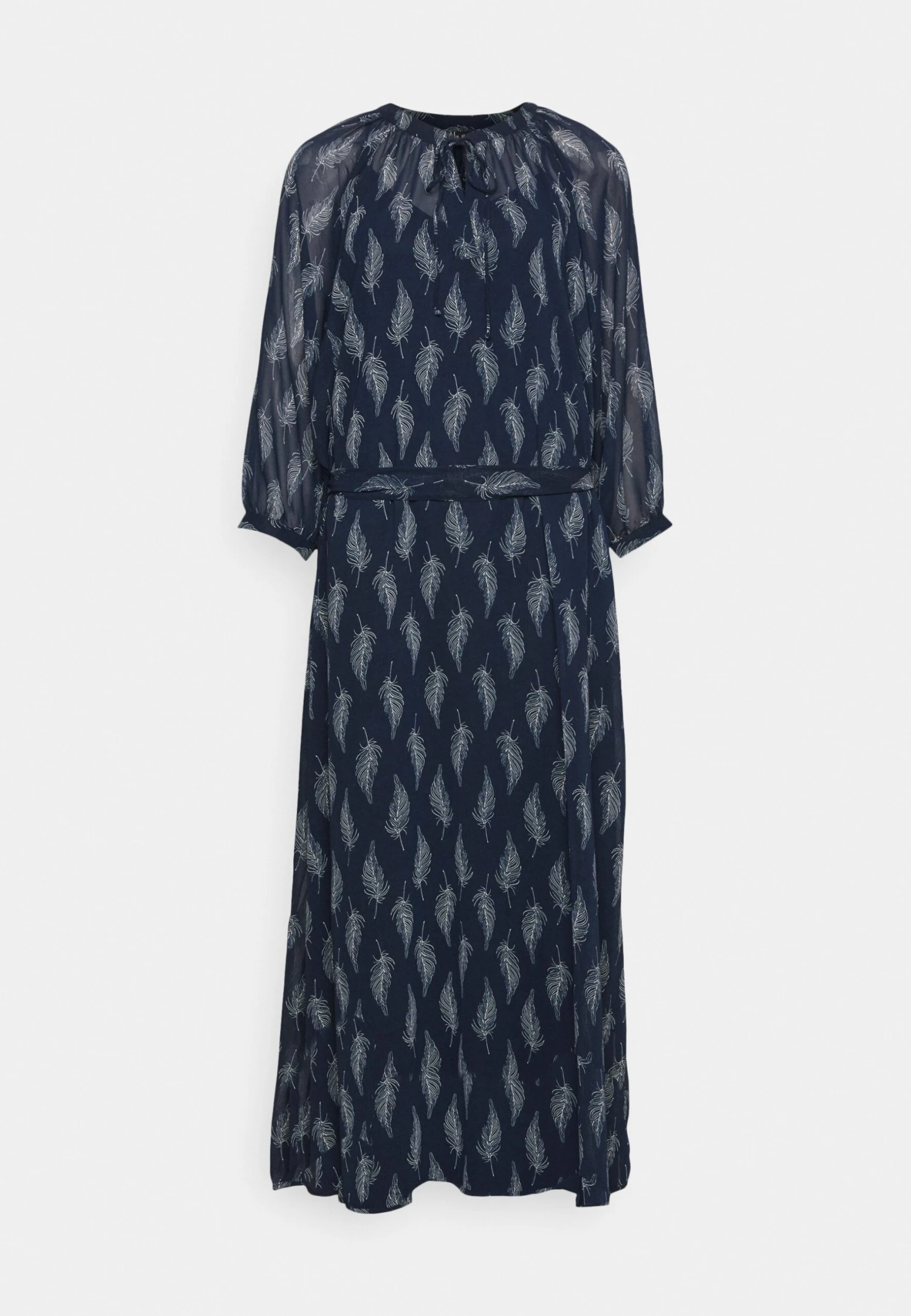 Vero Moda Tall Vmsara Sleeve Dress - Robe Longue - Navy Blazer/Sara