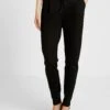 Vero Moda Tall Vmeva Loose String Pant - Pantalon De Survêtement - Black