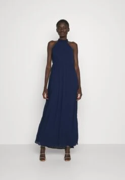 Vero Moda Tall Vmmia Maxi Dress - Robe De Cocktail - Navy Blazer