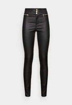 Vero Moda Tall Vmsabina Skinny Zip - Pantalon Classique - Black