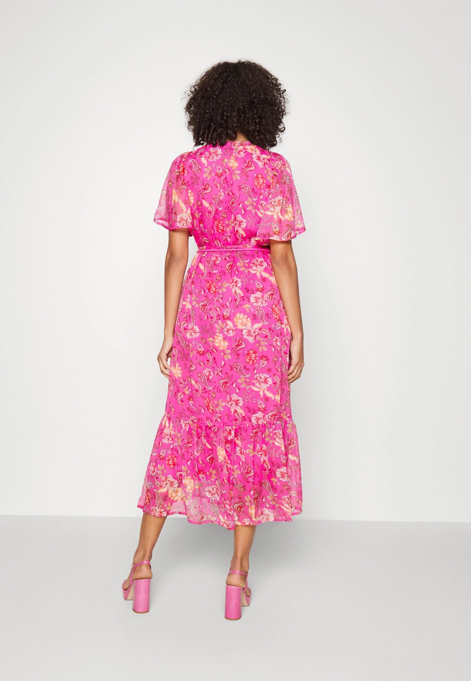 Vero Moda Tall Vmsilo Dress - Robe De Jour - Pink Yarrow/Silo – Image 3
