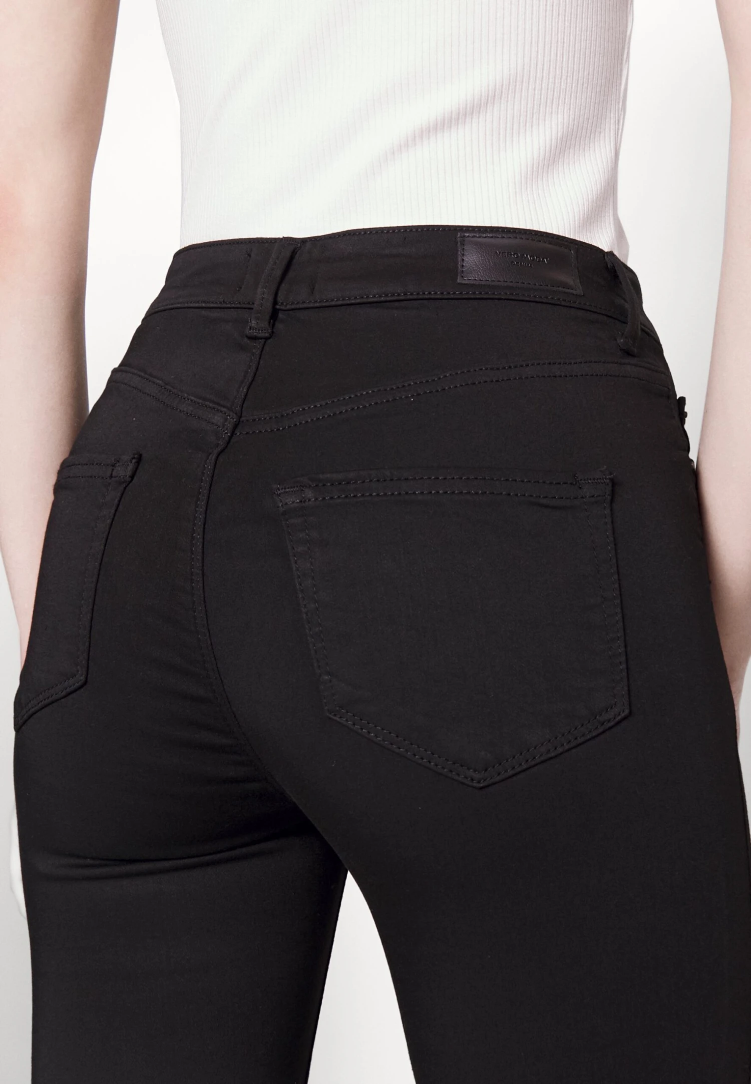 Vero Moda Tall Vmlux Super Jeans Tall - Jeans Skinny - Black – Image 4