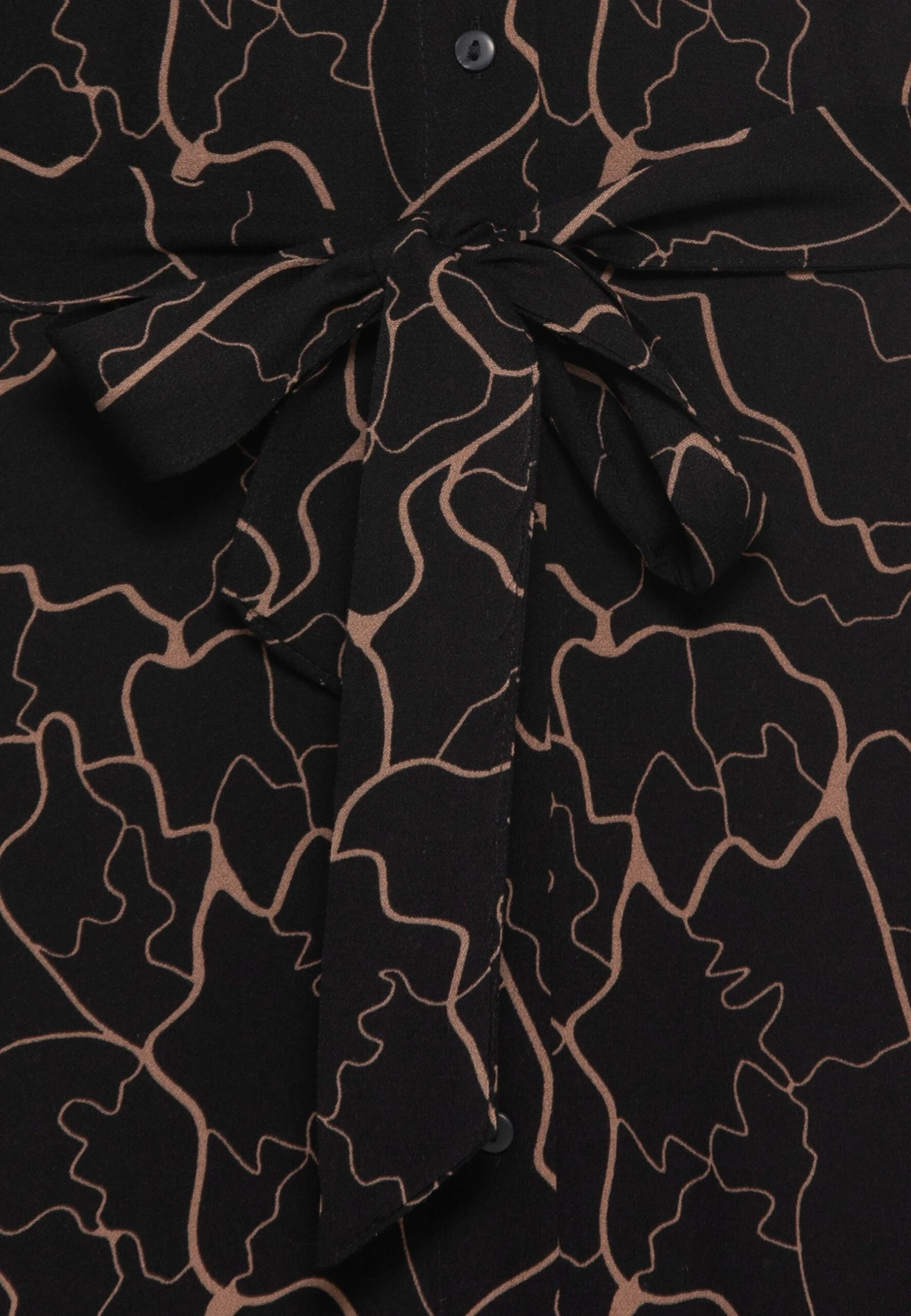 Vero Moda Tall Vmanna Calf Shirt Dress - Robe Chemise - Black/Esta – Image 3